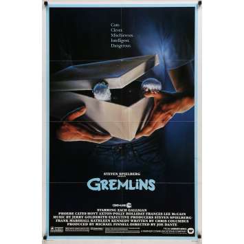 GREMLINS Affiche de film 69x104 - 1984 - Zach Galligan, Joe Dante GREMLINS Affiche de film 69x104 - 1984 - Zach Galligan, Joe Dante