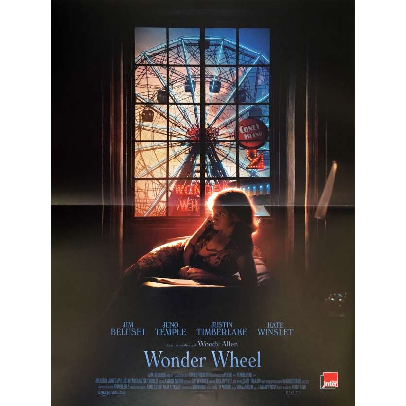 WONDER WHEEL Affiche de film - 40x60 cm. - 2017 - Jim Belushi, Woody Allen
