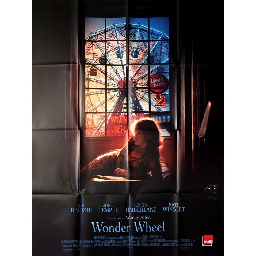 WONDER WHEEL Movie Poster - 47x63 in. - 2017 - Woody Allen, Jim Belushi