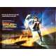 BACK TO THE FUTURE Movie Poster - 30x40 in. - 1985 - Robert Zemeckis, Michael J. Fox