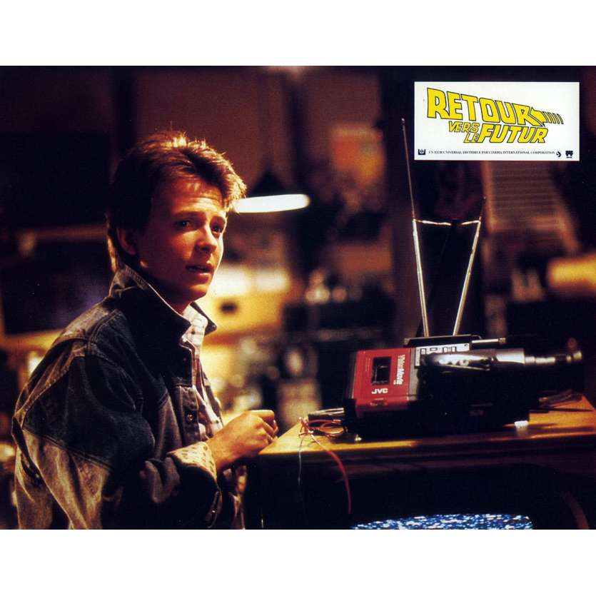 BACK TO THE FUTURE French Lobby Card N10 9x12 - 1985 - Robert Zemeckis, Michael J. Fox