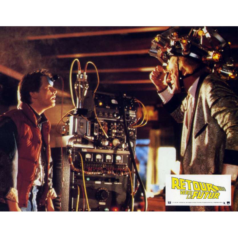 BACK TO THE FUTURE Lobby Card N12 - 9x12 in. - 1985 - Robert Zemeckis, Michael J. Fox