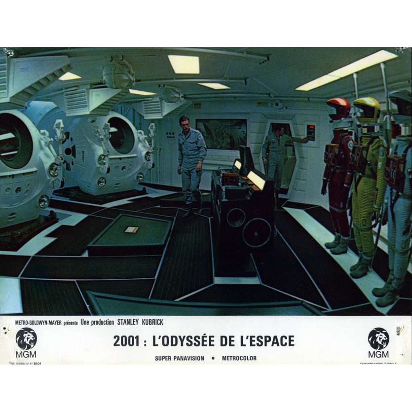 2001 A SPACE ODYSSEY Lobby Card N06, Set A - 9x12 in. - 1968 - Stanley Kubrick, Keir Dullea