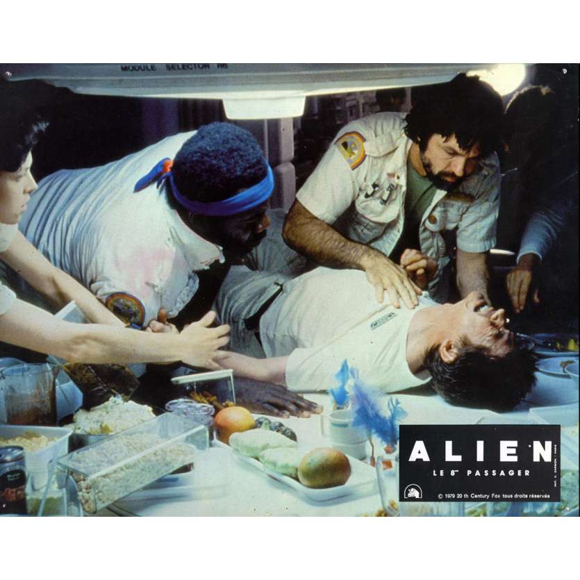 ALIEN Lobby Card N02  - 9x12 in. - 1979 - Ridley Scott, Sigourney Weaver