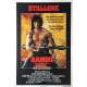 RAMBO II Affiche de film Préventive - 69x104 cm. - 1985 - Sylvester Stallone, George P. Cosmatos