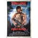 RAMBO - FIRST BLOOD Movie Poster - 29x41 in. - 1982 - Ted Kotcheff, Sylvester Stallone