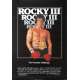 ROCKY III Movie Poster - 29x41 in. - 1982 - Sylvester Stallone, Mr. T
