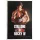 ROCKY IV 4 Affiche de film Préventive Style B. - 69x104 cm. - 1985 - Dolph Lundgren, Sylvester Stallone