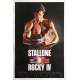 ROCKY IV Movie Poster Adv. Gloves - 29x41 in. - 1985 - Sylvester Stallone, Dolph Lundgren