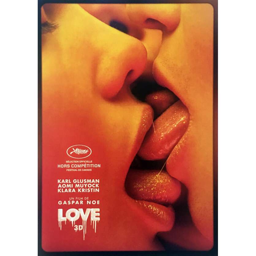 LOVE 4p Herald - 9x12 in. - 2015 - Gaspar Noe, Aomi Muyock