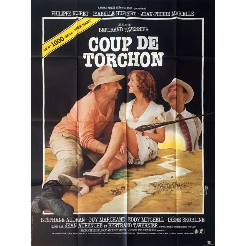 COUP DE TORCHON Affiche 120x160 FR '82 Jean Noiret, Bertrand Tavernier