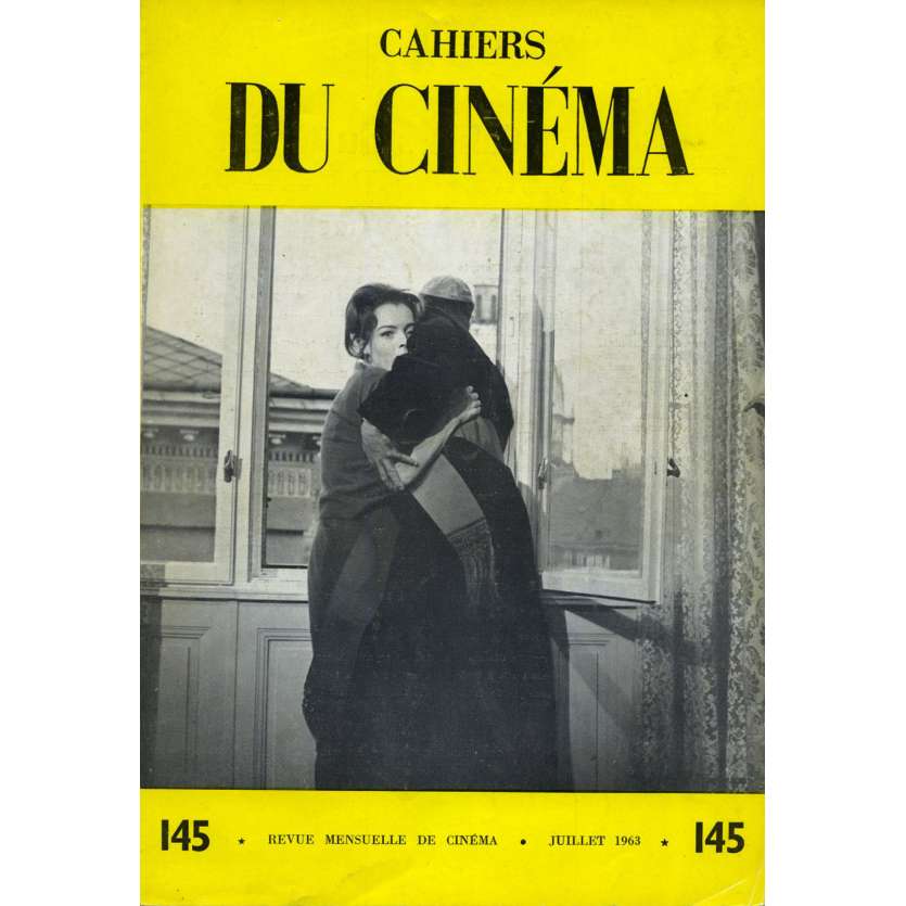 LES CAHIERS DU CINEMA N145 Magazine - 7x9 in. - 1963 - Otto Preminger, Romy Schneider