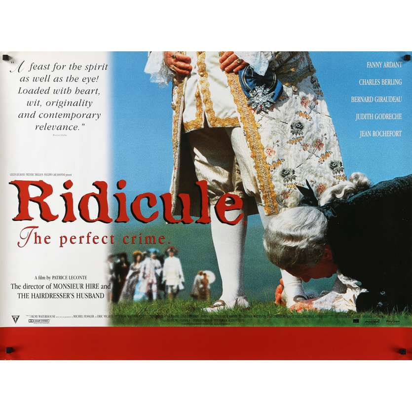 RIDICULE Affiche de film - 76x102 cm. - 1996 - Charles Berling, Patrice Leconte
