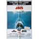 JAWS Movie Poster - 29x41 in. - 1975 - Steven Spielberg, Roy Sheider