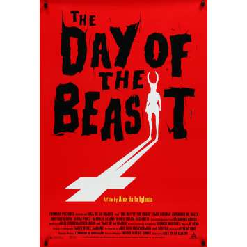 DAY OF THE BEAST Movie Poster - 29x41 in. - 1995 - Alex de la Iglesia, Alex Angulo