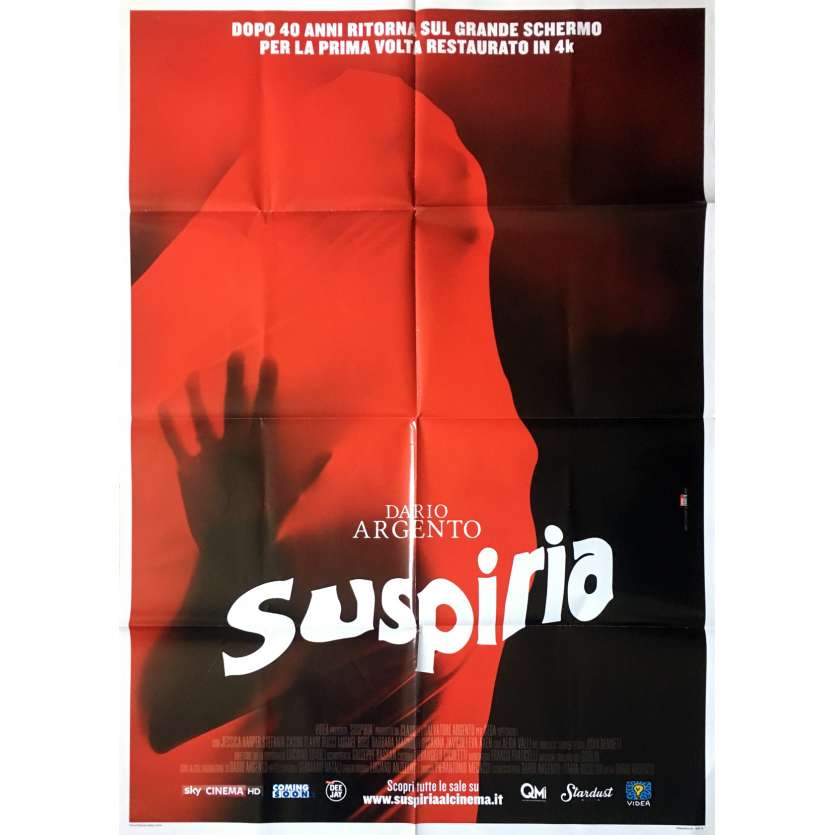 SUSPIRIA Movie Poster - 39x55 in. - R2010 - Dario Argento, Jessica Harper