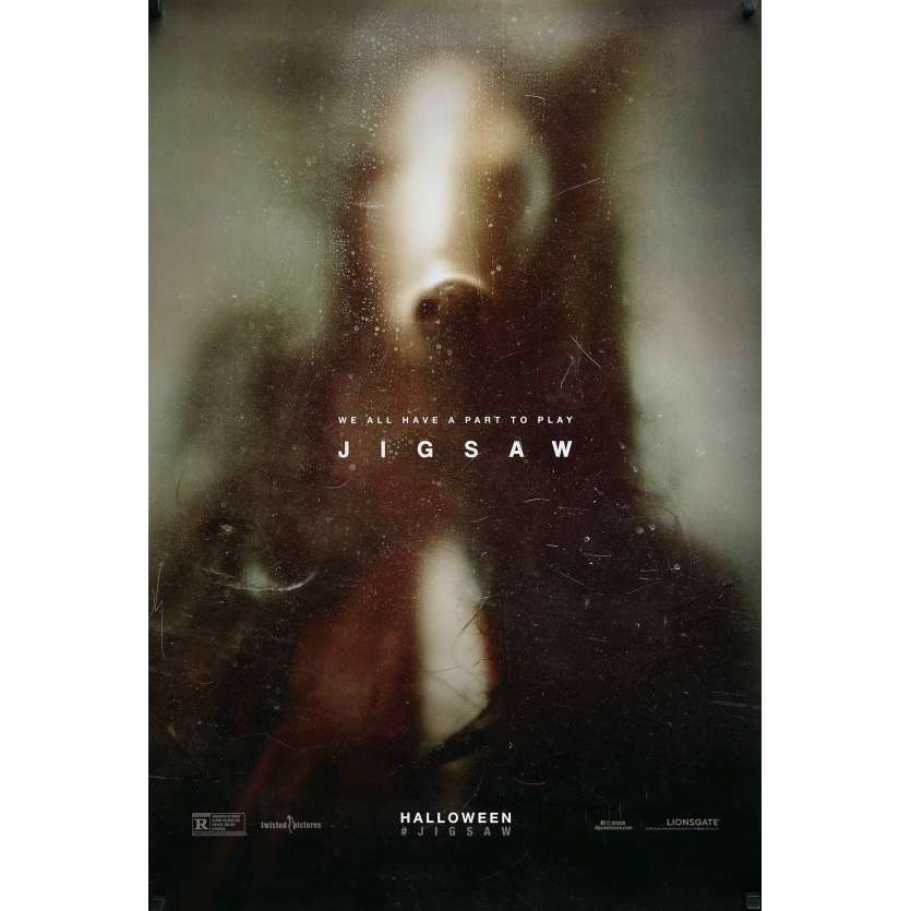 JIGSAW Movie Poster Teaser - 29x41 in. - 2017 - Michael Spierig, Laura Vandervoort