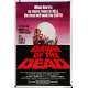 DAWN OF THE DEAD Movie Poster 29x40 in. USA - 1979 - George A. Romero, Tom Savini