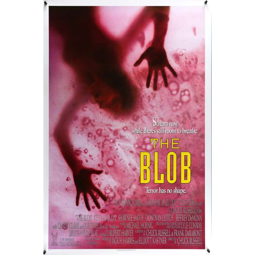 BLOB US Movie Poster  29x41 - 1988 - Chuck Russell, Kevin Dillon
