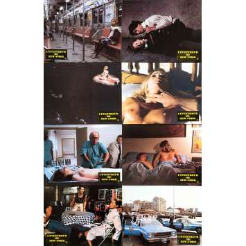 NEW-YORK RIPPER Lobby Cards x12, Set A - 9x12 in. - 1982 - Lucio Fulci, Jack Hedley NEW-YORK RIPPER Lobby Cards x12, Set A - 9x12 in. - 1982 - Lucio Fulci, Jack Hedley