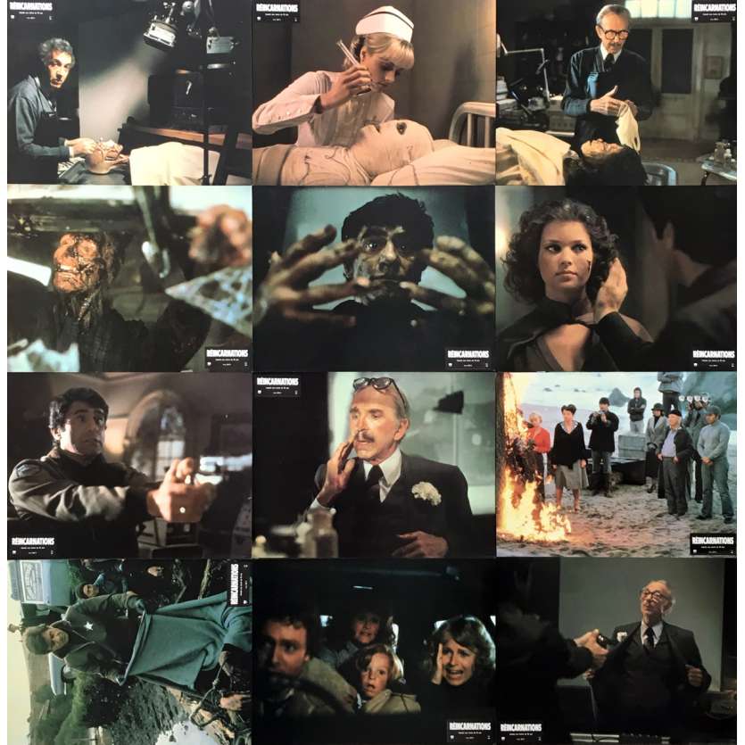 REINCARNATIONS Photos de film x12 - 21x30 cm. - 1981 - Robert Englund, Gary Sherman