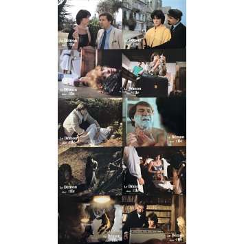 DEMON IS ON THE ISLAND Lobby Cards x10 - 9x12 in. - 1983 - Francis Leroi, Anny Duperey