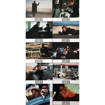 HITCHER Photos de film x10 - 25x30 cm. - 1986 - Rutger Hauer, Robert Harmon