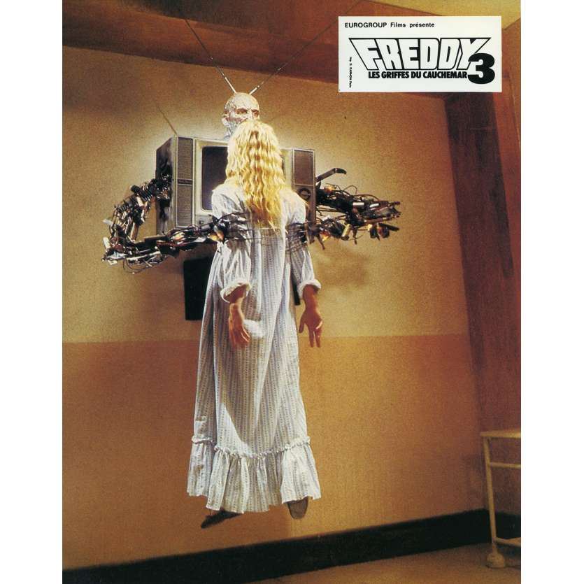 FREDDY 3 LES GRIFFES DU CAUCHEMAR Photo de film N08 - 21x30 cm. - 1987 - Robert Englund, Chuck Russel