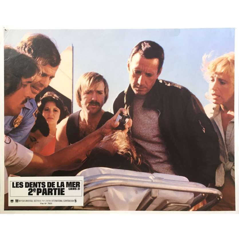 LES DENTS DE LA MER 2E PARTIE Photo de film N04 - 21x30 cm. - 1978 - Roy Sheider, Jeannot Szwarc