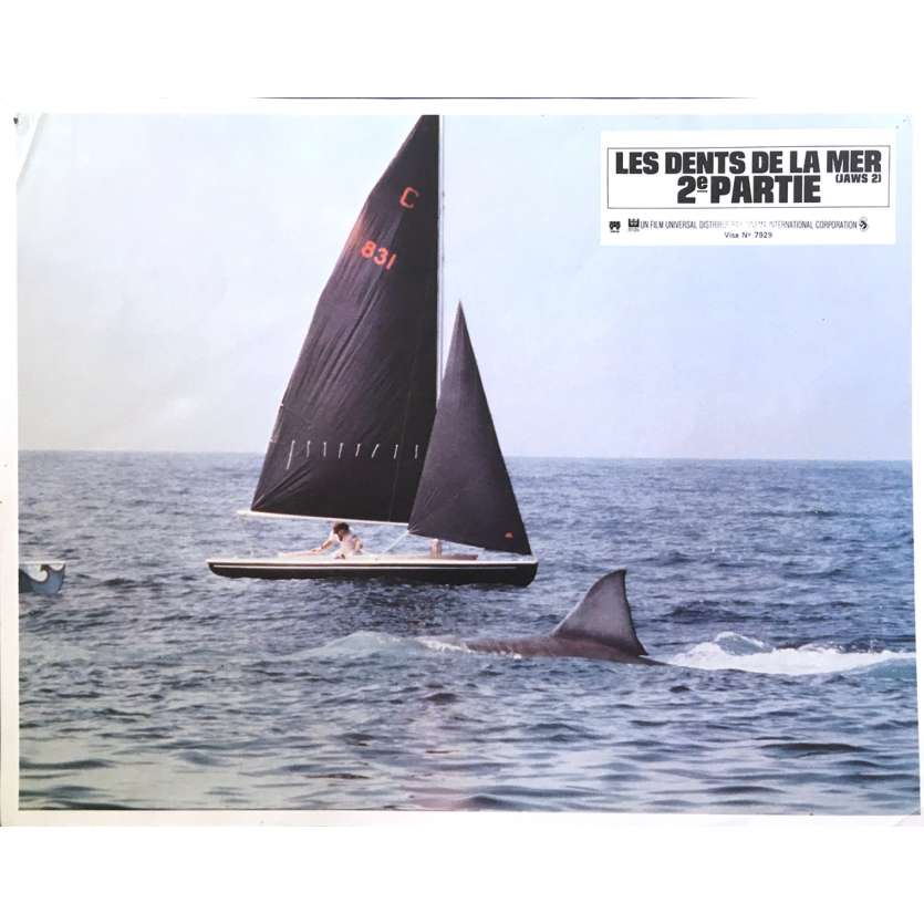JAWS 2 Lobby Card N02 - 9x12 in. - 1978 - Jeannot Szwarc, Roy Sheider