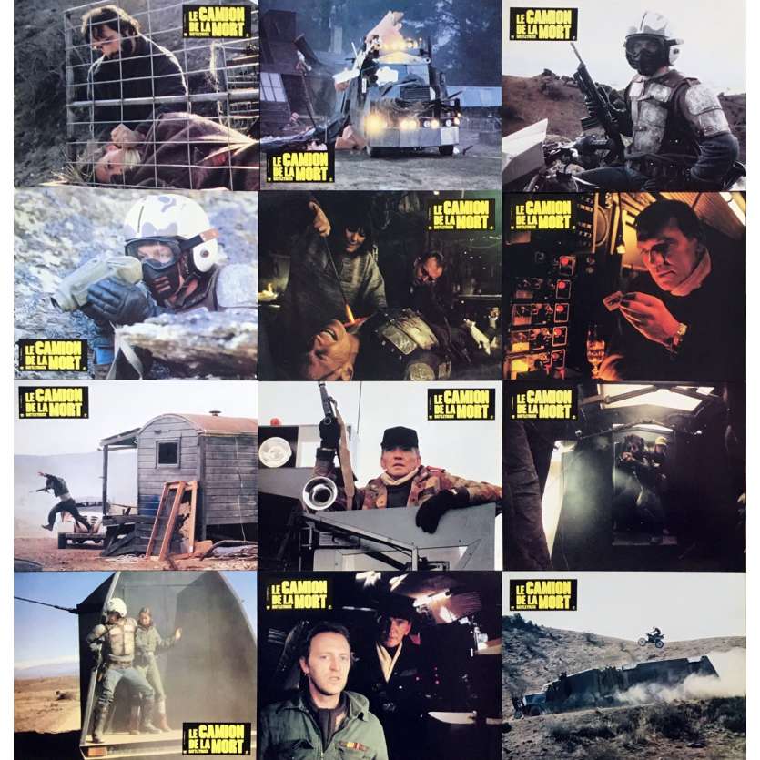 BATTLETRUCK Lobby Cards Set 9x12 x9 '81 Post apocalyptic sci-fi