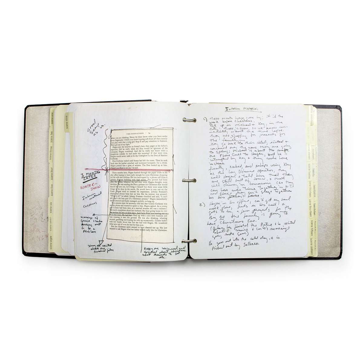 Godfather Transcript THE GODFATHER Prop Replica 8x10 in.