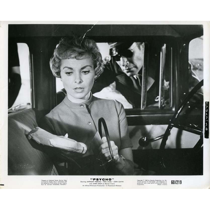 PSYCHOSE Photo de presse N02 - 20x25 cm. - 1960 - Anthony Perkins, Alfred Hitchcock