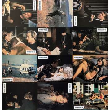 OSTERMAN WEEKEND Lobby Cards x12 - 9x12 in. - 1983 - Sam Peckinpah, Rutger Hauer