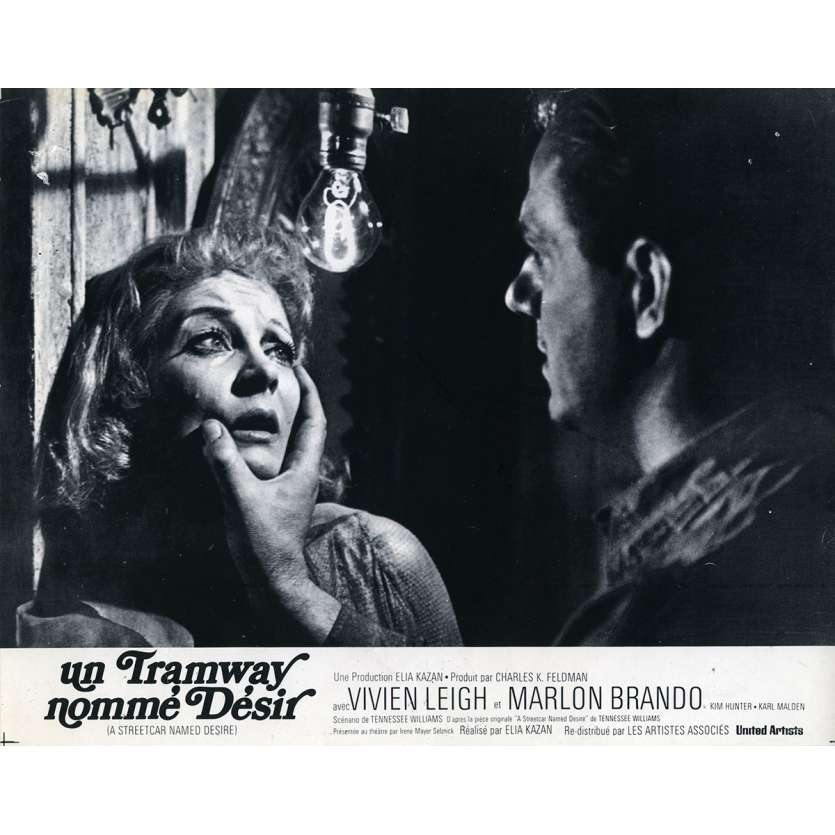 UN TRAMWAY NOMME DESIR Photo de film N01 - 21x30 cm. - R1970 - Marlon Brando, Elia Kazan