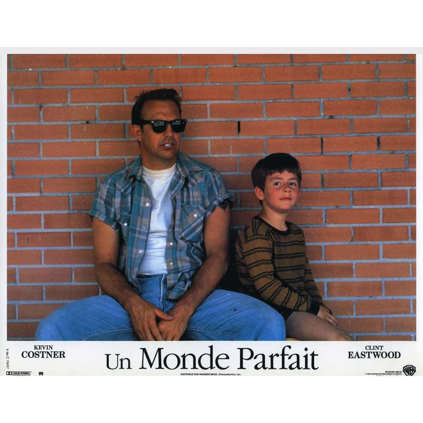 UN MONDE PARFAIT Photo de film N01 - 21x30 cm. - 1993 - Kevin Costner, Clint Eastwood