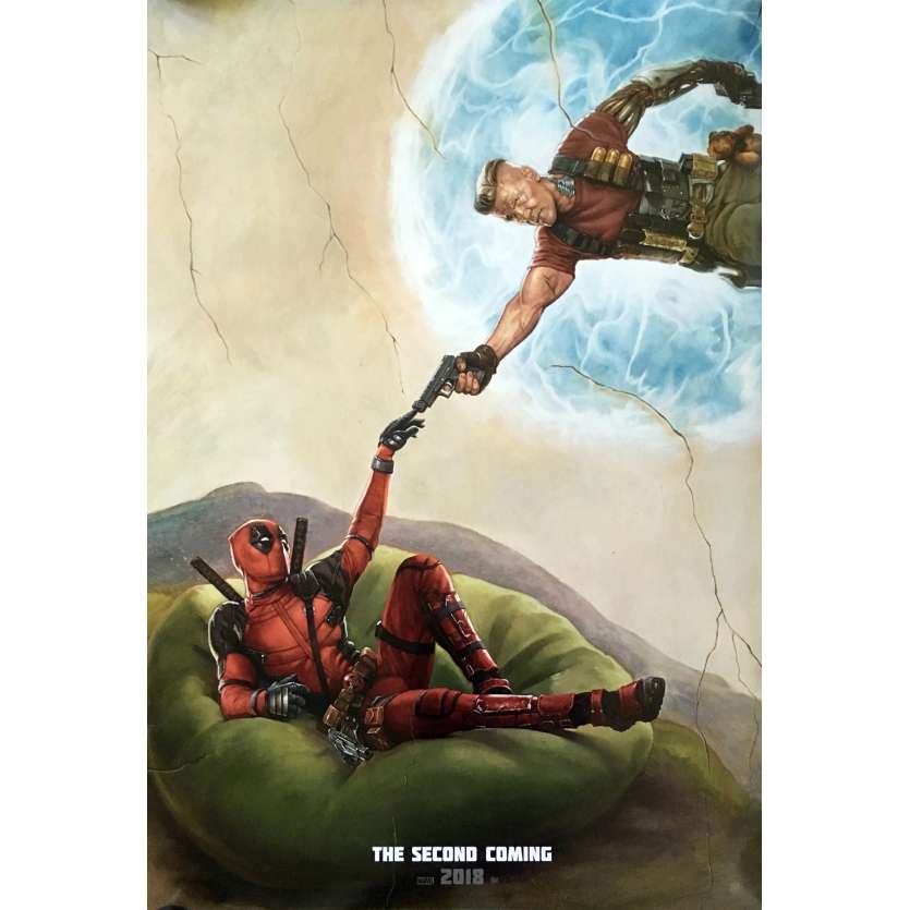 DEADPOOL 2 1sh Movie Poster Adv. Style B - 27x40 in. - Rya