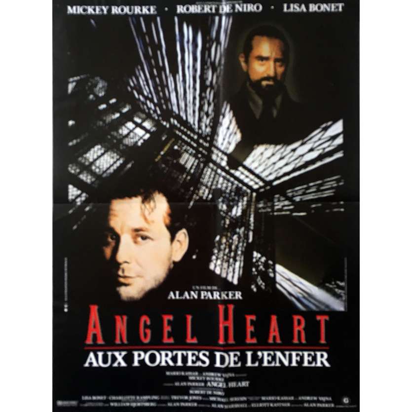 ANGEL HEART Original Movie Poster  - 15x21 in. - 1987 - Alan Parker, Robert de Niro
