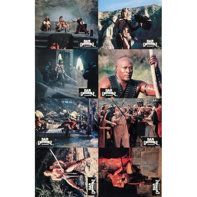 THE BEASTMASTER Original Lobby Cards x8 - 9x12 in. - 1982 - Don Coscarelli, Marc Singer