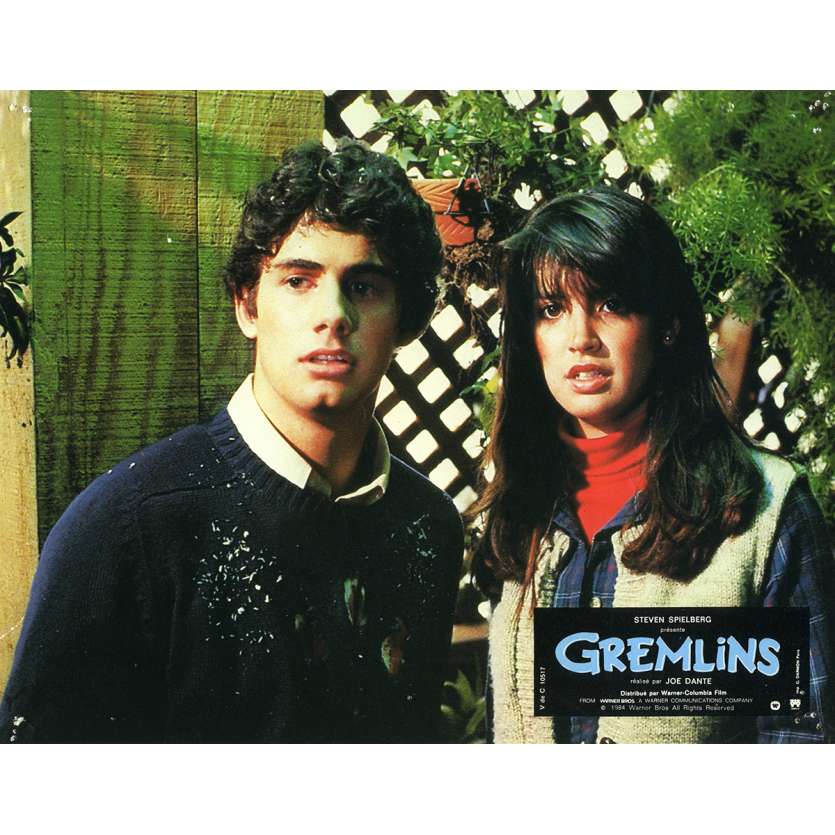 GREMLINS Original Lobby Card N04 - 9x12 in. - 1984 - Joe Dante, Zach Galligan