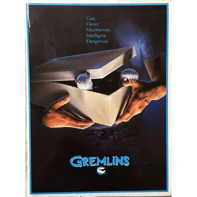 GREMLINS Presskit avec 17 photos - 21x30 cm. - 1984 - Zach Galligan, Joe Dante