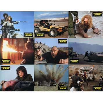 EXTERMINATORS OF THE YEAR 3000 Original Lobby Cards x9 - 9x12 in. - 1983 - Giuliano Carnimeo, Robert Iannucci