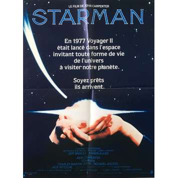 STARMAN Original Movie Poster - 15x21 in. - 1984 - John Carpenter, Jeff Bridges