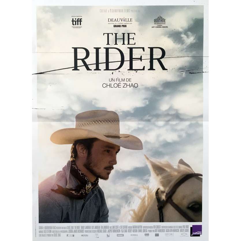 THE RIDER Original Movie Poster - 15x21 in. - 2018 - Chloé Zhao, Brady Jandreau