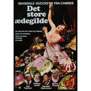 LA GRANDE BOUFFE Affiche de film - 59x84 cm. - 1973 - Marcello Mastroianni, Marco Ferreri LA GRANDE BOUFFE Affiche de film - 59x84 cm. - 1973 - Marcello Mastroianni, Marco Ferreri