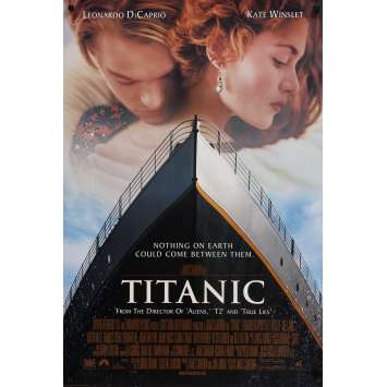 TITANIC Affiche de film Style Inter. A - 69x102 cm. - 1997 - Leonardo DiCaprio, James Cameron TITANIC Affiche de film Style Inter. A - 69x102 cm. - 1997 - Leonardo DiCaprio, James Cameron