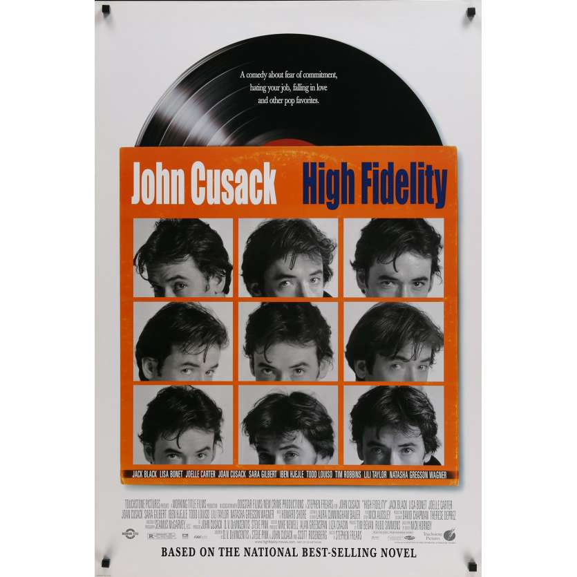 HIGH FIDELITY 1sh Movie Poster - 2000 - Cusack, Frears, Nick Hornby