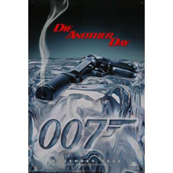 DIE ANOTHER DAY Original Movie Poster Teaser - 27x40 in. - 2002 - Lee Tamahori, Pierce Brosnan
