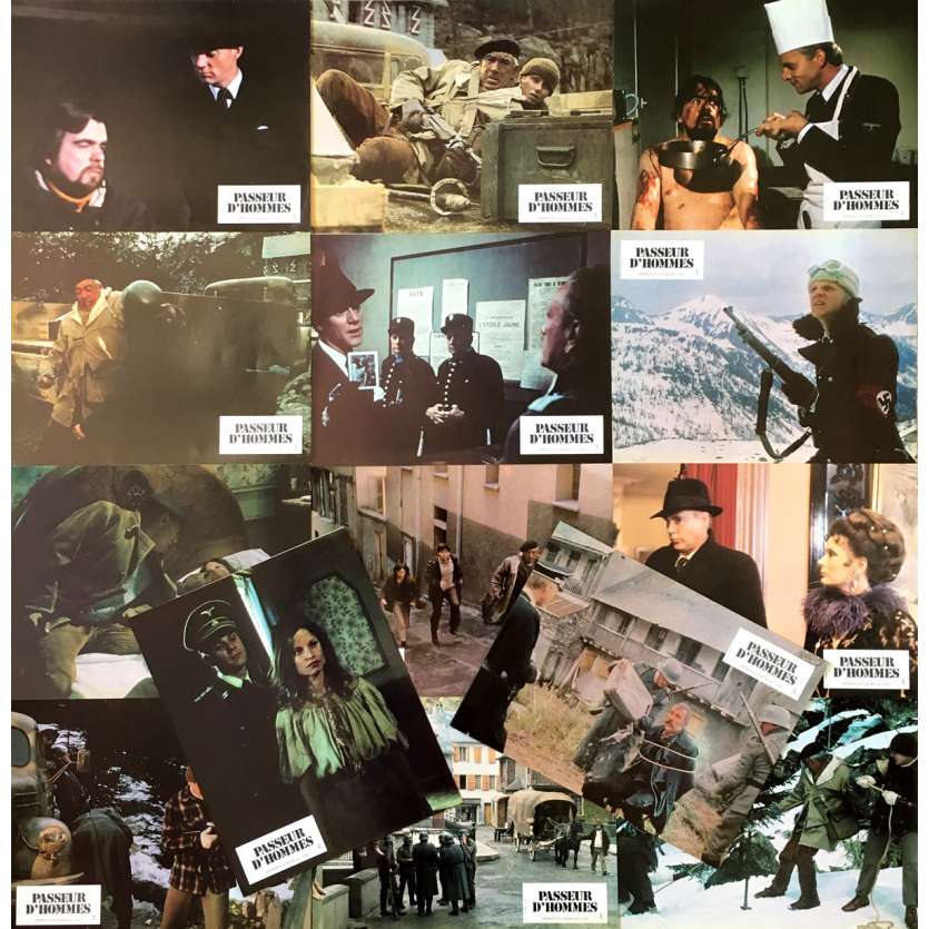 PASSEUR D'HOMMES Photos de film x14 - 21x30 cm. - 1979 - Anthony Quinn, Jack Lee Thomson