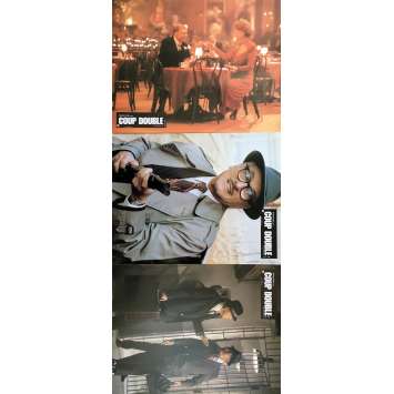 TOUGH GUYS Original Lobby Cards x3 - 9x12 in. - 1986 - Jeff Kanew, Burt Lancaster, Kirk Douglas